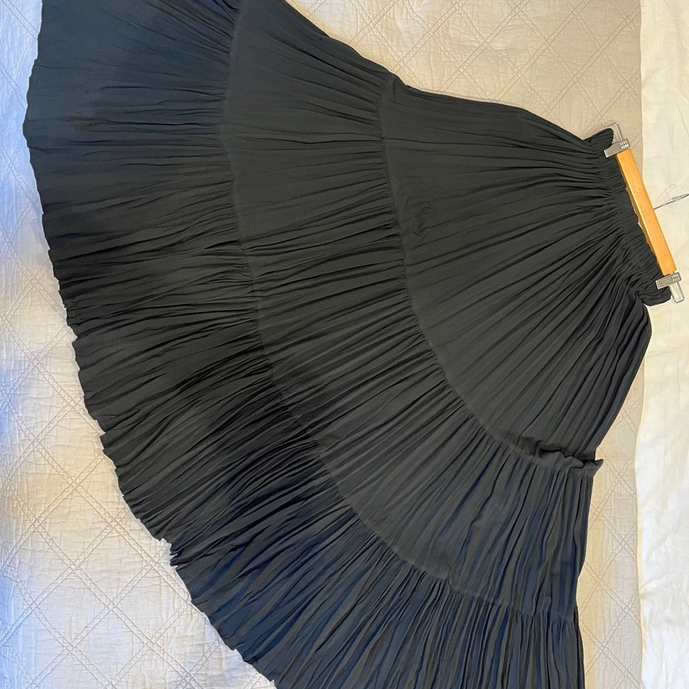 Vintage 90s tiered black skirt from Sedona Clothing Company